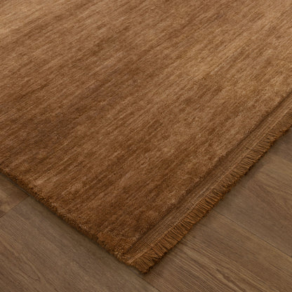 Charleston Hand-Knotted Wool Rug – Butterscotch