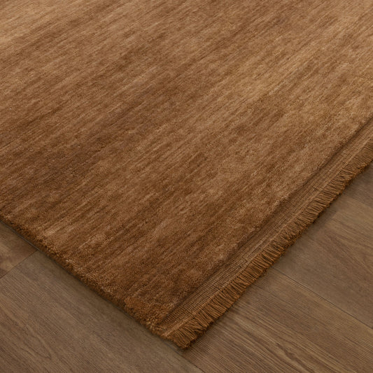 Charleston Hand-Knotted Wool Rug – Butterscotch