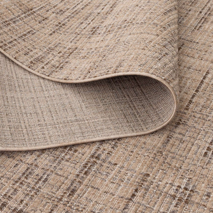 Cherie Distressed Look Beige Grey Rug - CH03