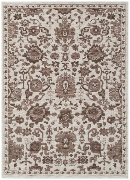 Horizon Ivory Brown Traditional Rug H107
