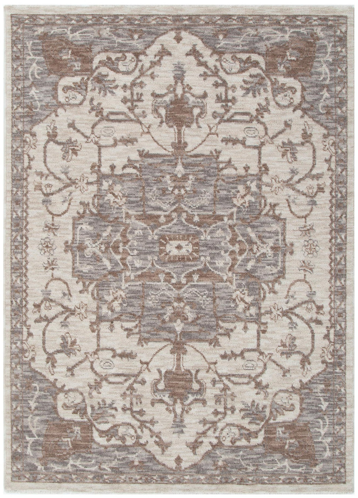 Horizon Vintage Medallion Rug – Ivory