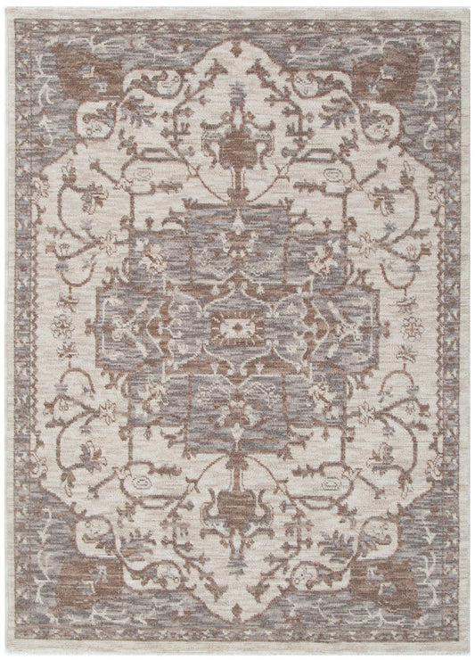 Horizon Vintage Medallion Rug – Ivory
