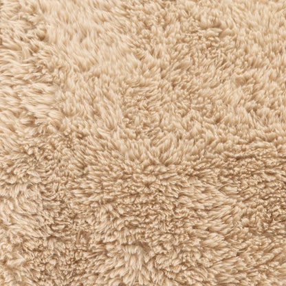 Lyla Machine Washable Shaggy Natural Rug