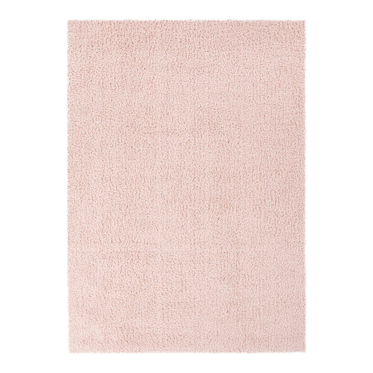 Lune Fluffy Shaggy Rug – Blush Pink