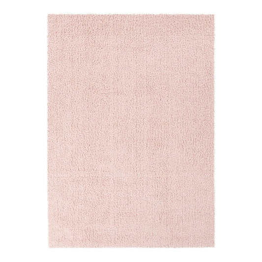 Lune Fluffy Shaggy Rug – Blush Pink