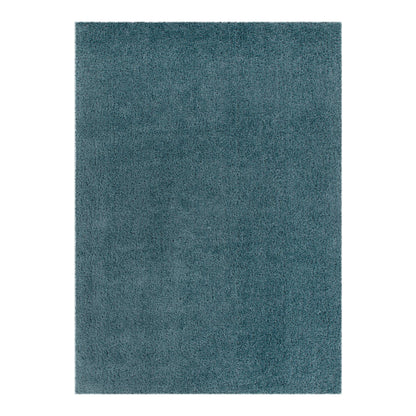 Lune Fluffy Shaggy Rug – Teal