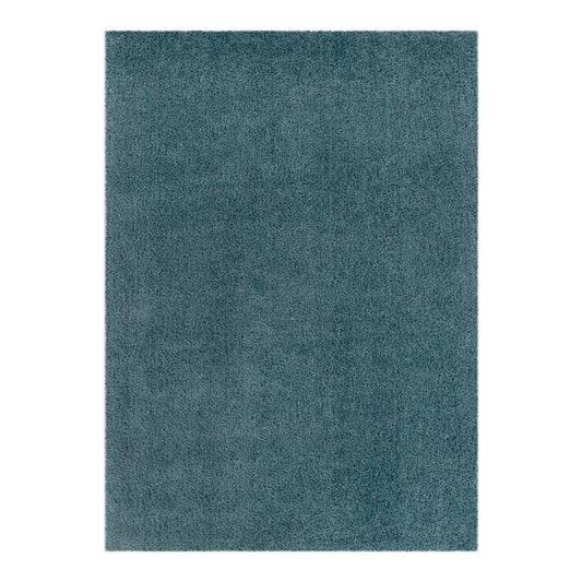 Lune Fluffy Shaggy Rug – Teal