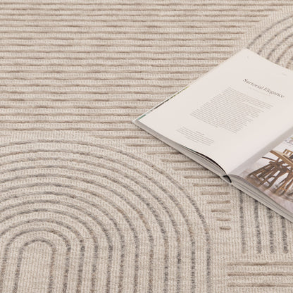 Solenne Arches Rug – Warm Neutral