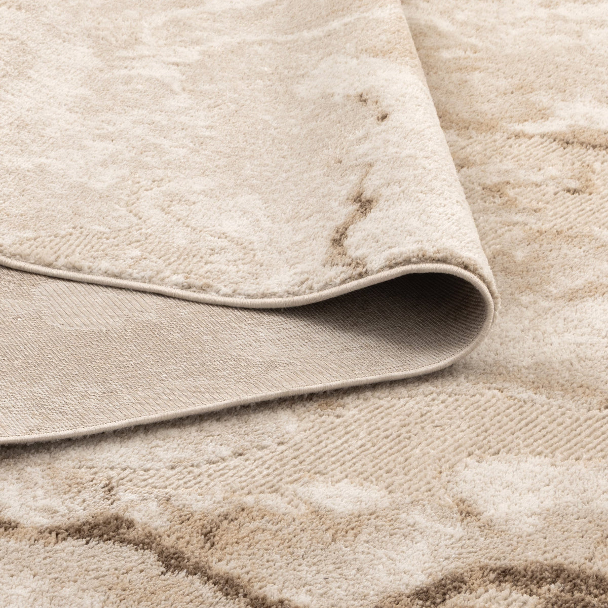 Edition Marble Abstract Rug – Beige