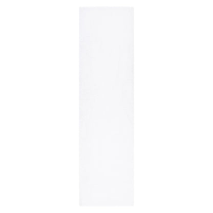 Lyla Machine Washable Shaggy White Runner